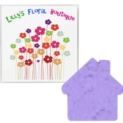 Plant-A-Shape Flower Seed Packet - House
