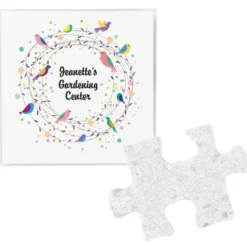 Plant-A-Shape Flower Seed Packet - Puzzle Piece