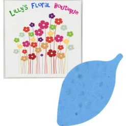 Plant-A-Shape Flower Seed Packet - Leaf