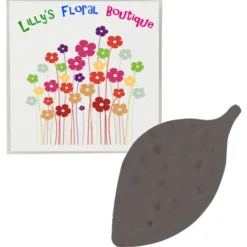 Plant-A-Shape Flower Seed Packet - Leaf