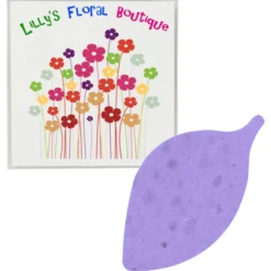 Plant-A-Shape Flower Seed Packet - Leaf