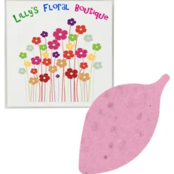 Plant-A-Shape Flower Seed Packet - Leaf