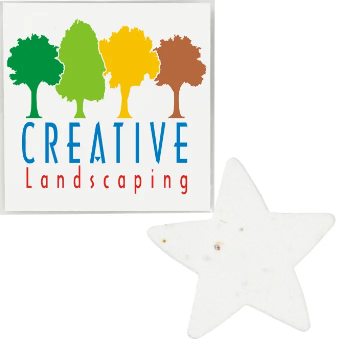 Plant-A-Shape Flower Seed Packet - Star