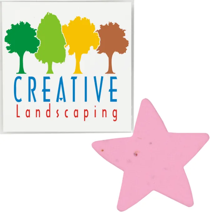 Plant-A-Shape Flower Seed Packet - Star