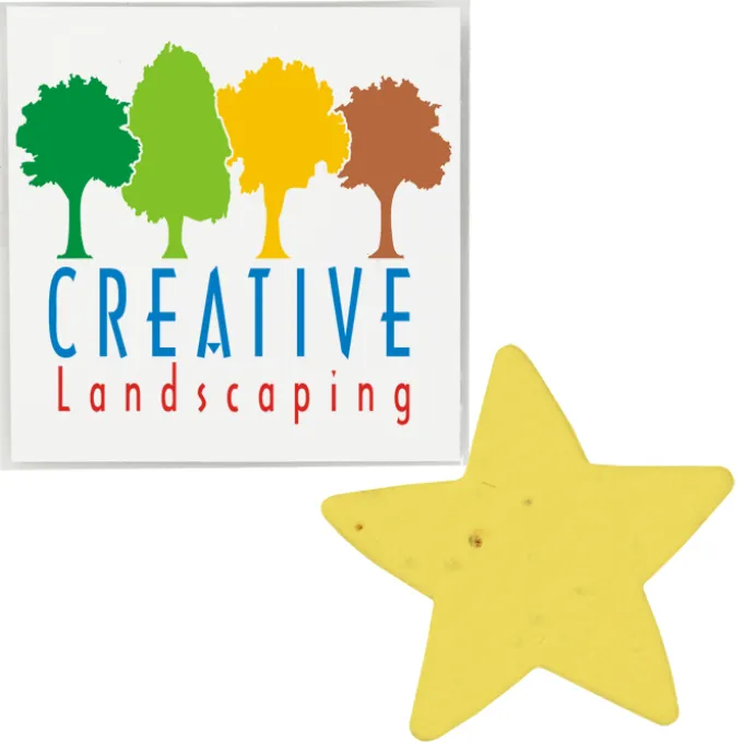 Plant-A-Shape Flower Seed Packet - Star