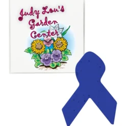 Plant-A-Shape Flower Seed Packet - Awareness
