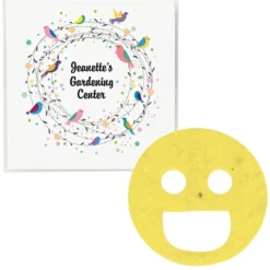 Plant-A-Shape Flower Seed Packet - Smile