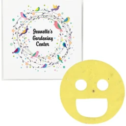 Plant-A-Shape Flower Seed Packet - Smile