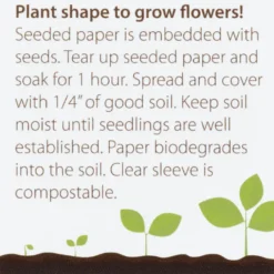 Plant-A-Shape Flower Seed Packet - Teardrop