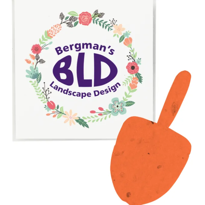 Plant-A-Shape Flower Seed Packet - Trowel
