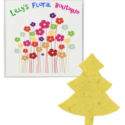 Plant-A-Shape Flower Seed Packet - Tree