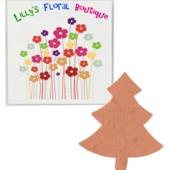 Plant-A-Shape Flower Seed Packet - Tree