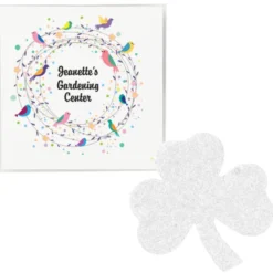 Plant-A-Shape Flower Seed Packet - Clover