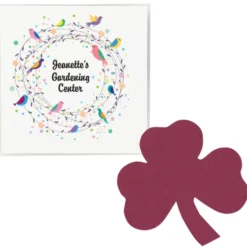 Plant-A-Shape Flower Seed Packet - Clover