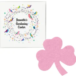 Plant-A-Shape Flower Seed Packet - Clover