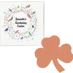 Plant-A-Shape Flower Seed Packet - Clover