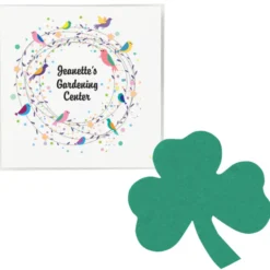 Plant-A-Shape Flower Seed Packet - Clover