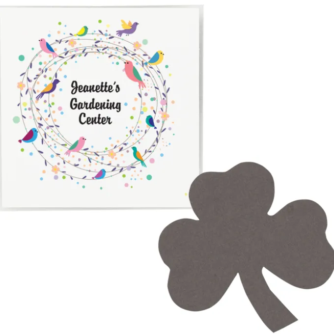 Plant-A-Shape Flower Seed Packet - Clover
