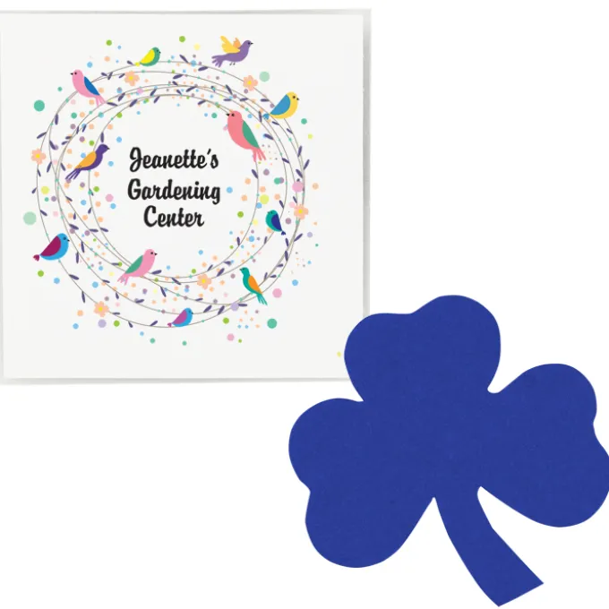Plant-A-Shape Flower Seed Packet - Clover