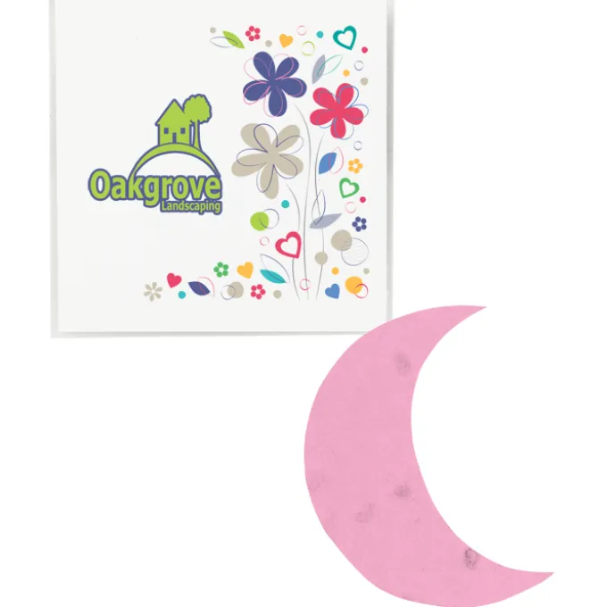 Plant-A-Shape Flower Seed Packet - Crescent
