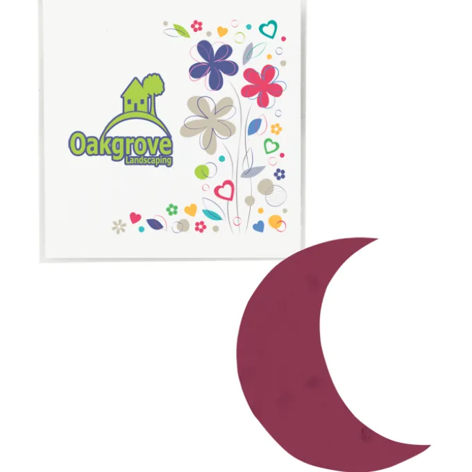 Plant-A-Shape Flower Seed Packet - Crescent