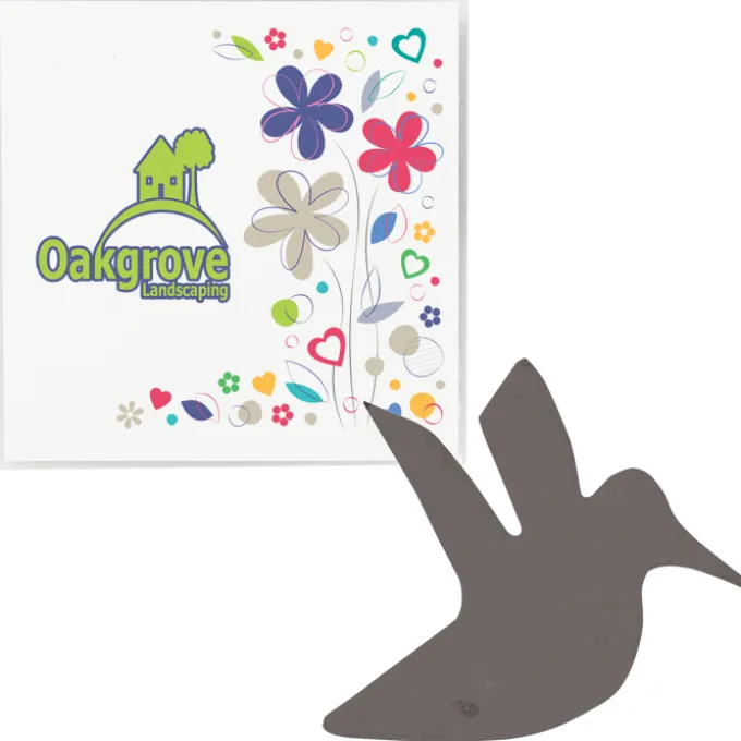 Plant-A-Shape Flower Seed Packet - Hummingbird