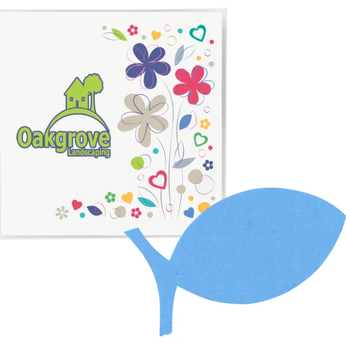 Plant-A-Shape Flower Seed Packet - Fish