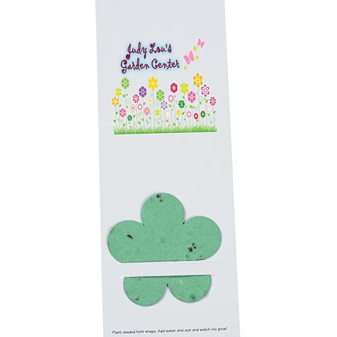 Plant-A-Shape Herb Garden Bookmark - Flower