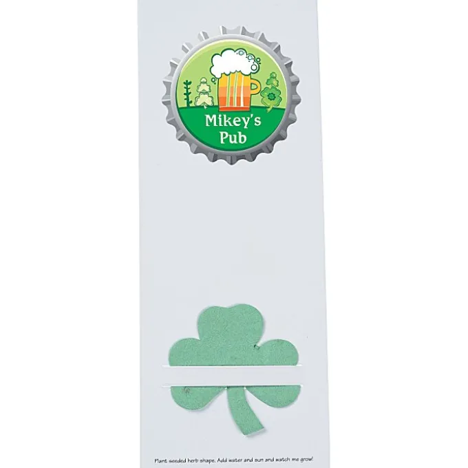 Plant-A-Shape Herb Garden Bookmark - Clover