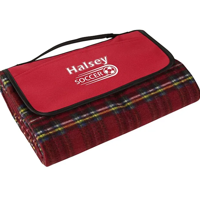 Playful Plaid Picnic Blanket