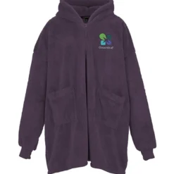 Plush Popover Blanket Hoodie