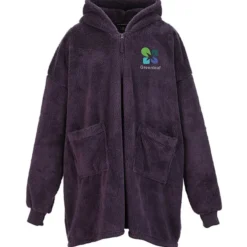 Plush Popover Blanket Hoodie