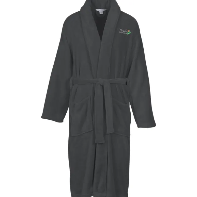 Plush Shawl Collar Robe