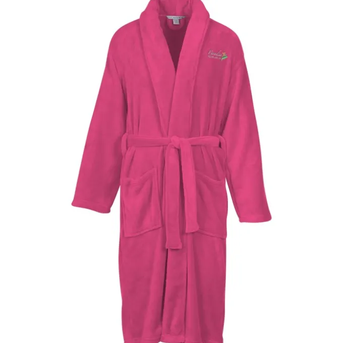 Plush Shawl Collar Robe