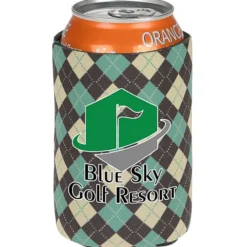 Pocket Can Holder - Argyle
