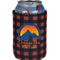 Pocket Can Holder - Buffalo Plaid