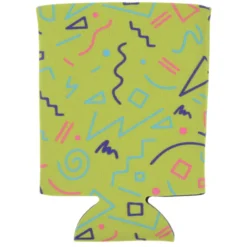 Pocket Can Holder - Confetti Triangles
