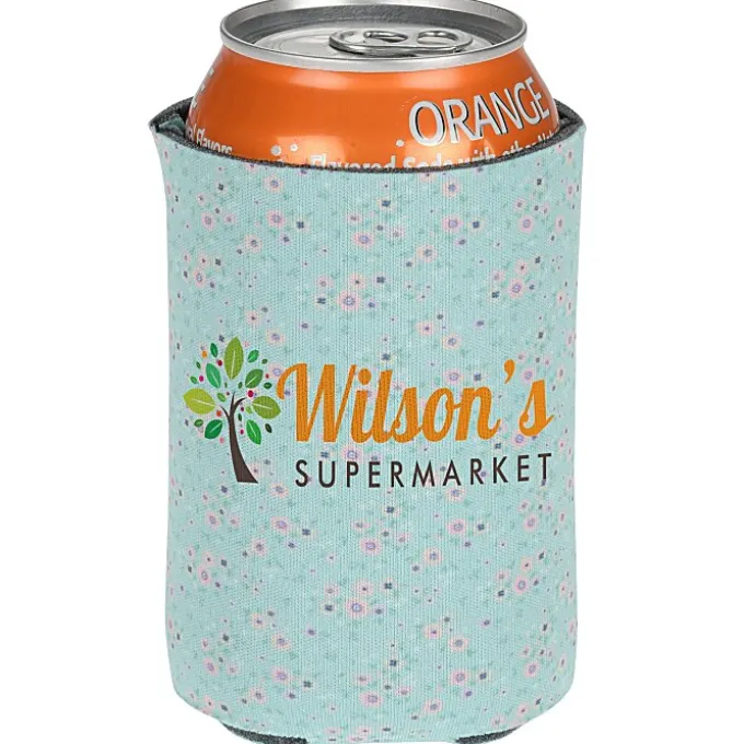 Pocket Can Holder - Floral