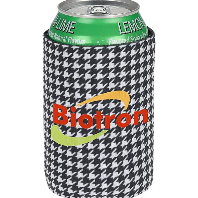 Pocket Can Holder - Houndstooth