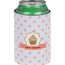 Pocket Can Holder - Polka Dots Small
