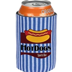 Pocket Can Holder - Seersucker