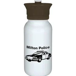 Police Officer Hat Sport Bottle - 20 oz.