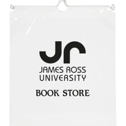Poly Bag with Cotton Drawstring - 18 inches x 16 inches