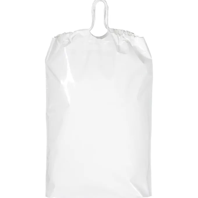 Poly Bag with Cotton Drawstring - 16 inches x 12 inches