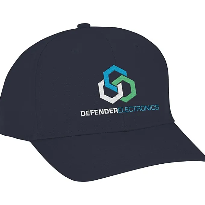 Polyester 6-Panel Cap - Embroidered