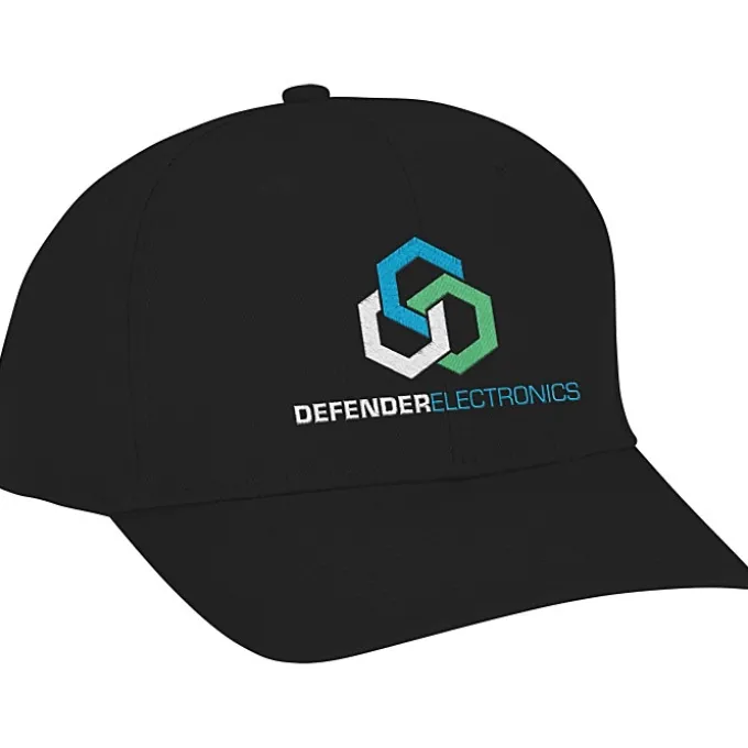 Polyester 6-Panel Cap - Embroidered