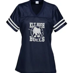 Poly Mesh Jersey V-Neck T-Shirt - Ladies'
