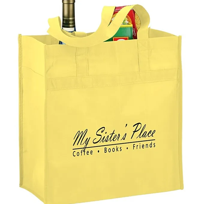 Polypropylene Reusable Grocery Bag - 14 inches x 13 inches