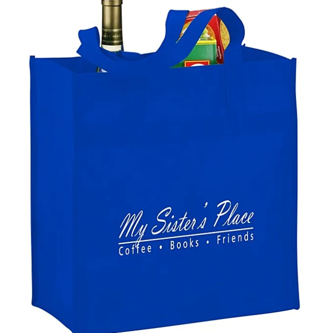 Polypropylene Reusable Grocery Bag - 14 inches x 13 inches - 24 hr