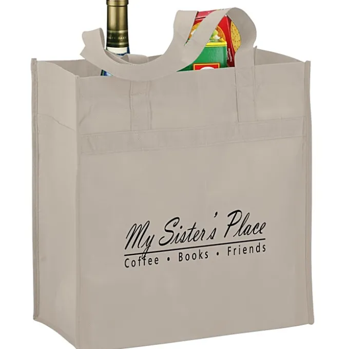Polypropylene Reusable Grocery Bag - 14 inches x 13 inches - 24 hr